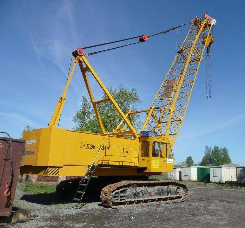 Аренда гусеничного крана 63 т — ЧМЗ ДЭК-631А