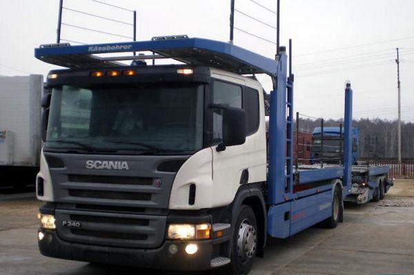 Аренда автовоза Scania P340
