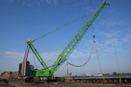 Аренда гусеничного крана Sennebogen 7700